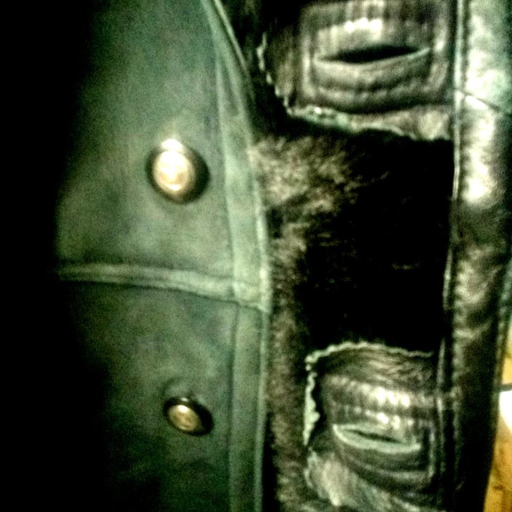 Vera Pelle Fur/Leather/Shearling Coat View 3